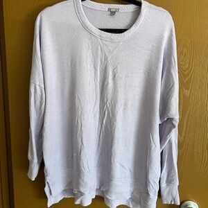 Aerie Light Purple Sweatshirt